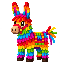 EasyCraft's colourful pixel-art Piñata